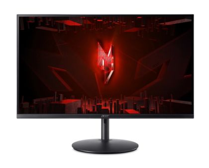 Монитор Acer Nitro XF240YM3biiph, 23.8" IPS, Anti-Glare, LED, ZeroFrame, FreeSync, 180Hz,1ms(VRB), 100M:1, 250nits, FHD (1920x1080), sRGB99%, DP, 2xHDMI, BlueLightShield, Tilt, Swivel, Black