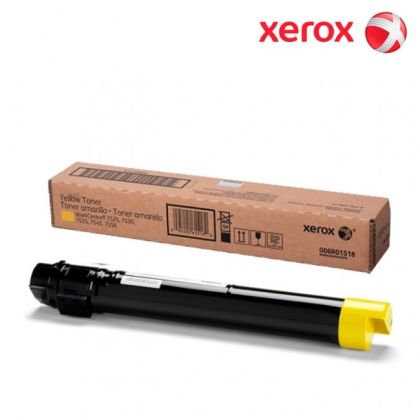 XEROX 006R01518 Yellow Toner Cartridge Sold WC7545 / WC 7556