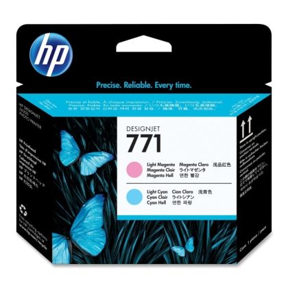 HP 771 original printhead CE019A light magenta and light cyan standard capacity 1-pack