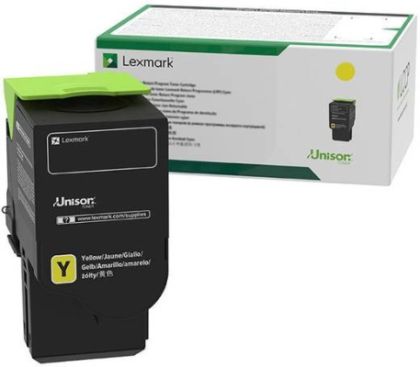 Consumable Lexmark C2320Y0 C/MC2325, 2425, 2535, MC2640 Yellow Return Program 1K Toner Cartridge