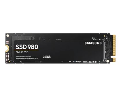 Твърд диск Samsung SSD 980 250GB PCIe 3.0 NVMe 1.4 M.2 V-NAND 3-bit MLC, Pablo Controller, 256-bit Encryption, Read 2900 MB/s Write 1300 MB/s