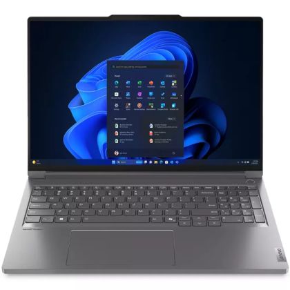 Лаптоп Lenovo ThinkBook 16p G5 Intel Core i7-14650HX (up to 5.2GHz, 30MB), 32GB(16+16) DDR5 5600MHz, 1TB SSD, 16" WQXGA (2560x1600) IPS AG, Color Calibration, Backlit KB, Storm Grey, WLAN, BT, FPR, DOS, 3Y Onsite