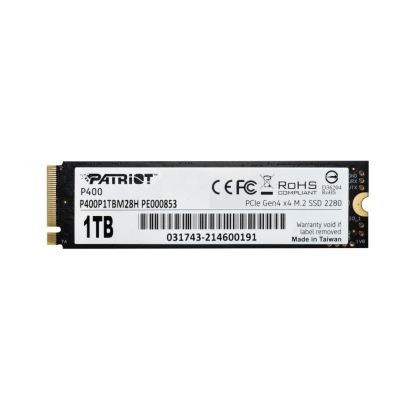 Твърд диск Patriot P400 1TB M.2 2280 PCIE Gen4 x4