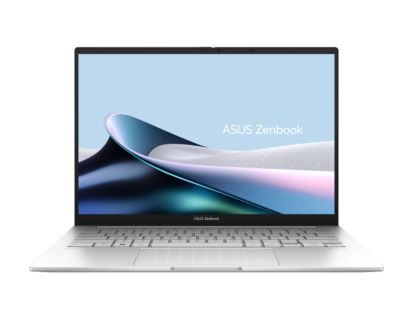 Лаптоп Asus Zenbook UX3405MA-PP288W, INTEL ULTRA 9 185H,14."OLED ,WQXGA+(WQ+) 2880X1800 16:10, DDR5 16GB(ON BD.), 1TB PCIEG4 SSD, Intel Art Graphics, Widnows 11, Silver