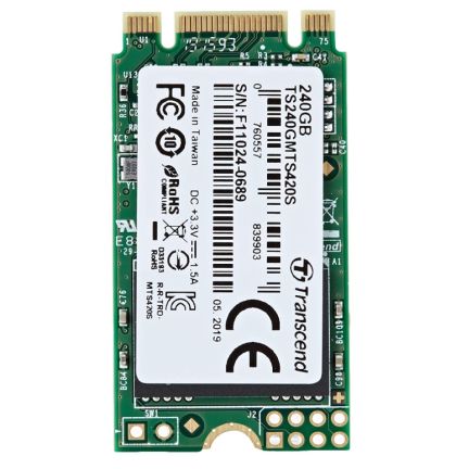 Hard disk Transcend 240GB, M.2 2242 SSD 420S, SATA3, TLC