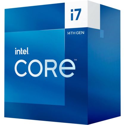 Процесор Intel Core i7-14700 20C/28T (eC 1.5GHz / pC 2.1GHz / 5.4GHz Boost, 33MB, 65W, LGA1700)