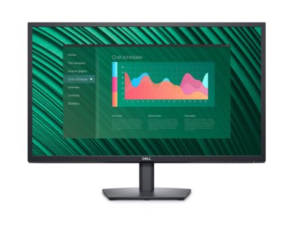 Monitor Dell E2723H, 27" Wide LED Anti-Glare, VA, 5ms, 3000:1, 300 cd/m2, 1920x1080 Full HD, ComfortView, VGA, DP, Tilt, Black