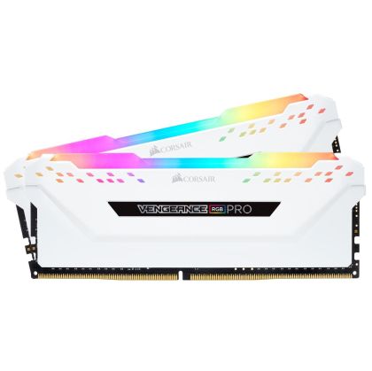 Memory Corsair Vengeance PRO RGB White 16GB(2x8GB) DDR4 3600MHz CMW16GX4M2D3600C18W