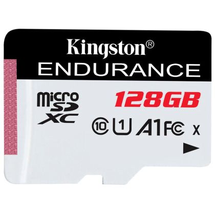 Kingston 128GB microSDXC Endurance 95R/45W C10 A1 UHS-I Card Only, EAN: 740617290141