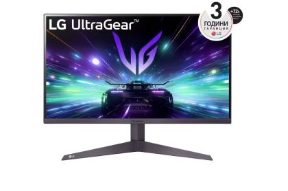 Монитор LG 27GS50F-B, UltraGear 27" VA, AG, 1ms MBR 165Hz, 5ms GtG, 3000:1, 250cd/m2, Full HD 1920x1080, AMD FreeSync, HDMI, DisplayPort, Headphone Out, Reader mode, Black Stabilizer, Tilt, Black