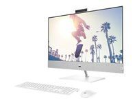 HP Pavilion All-In-One Intel Core i7-13700T 27inch FHD Glossy IPS Touch 16GB RAM 1TB SSD FREE DOS Snowflake White (BG)