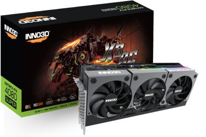 Video card Inno3D GeForce RTX 4080 Super 16GB GDDR6X X3 OC