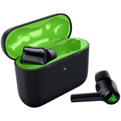 Razer Hammerhead HyperSpeed - Xbox Licensed, Wireless Multi-Platform Gaming Earbuds, Razer™ HyperSpeed Wireless, Active Noise Cancellation (ANC) Technology, Dual Environmental Noise Canceling (ENC) Microphones, Bluetooth 5.2, Type-C charging cable