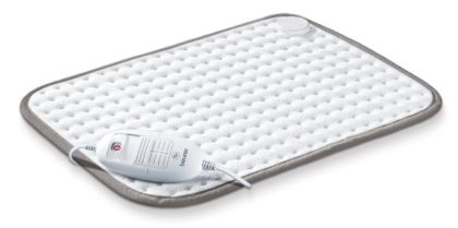 Термоподложка Beurer HK LE Cosy and soft heat pad; 3 temperature settings, automatic switch off after 90 min; washable on 30°; White