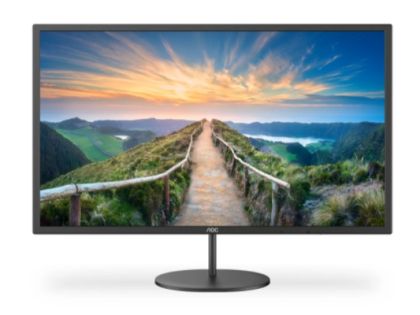 Monitor AOC Q32V4, 31.5" IPS WLED, 2560x1440@75Hz, 4ms GTG, 250cd/m2, 1000:1, 20M:1 DCR, Adaptive Sync, FlickerFree, Low Blue Light, 2Wx2, Tilt, HDMI, DP