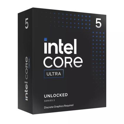 Процесор Intel Core Ultra 5 245KF, 14-Core (6P+8E) 3.6 GHz, 26MB, LGA1851, BOX