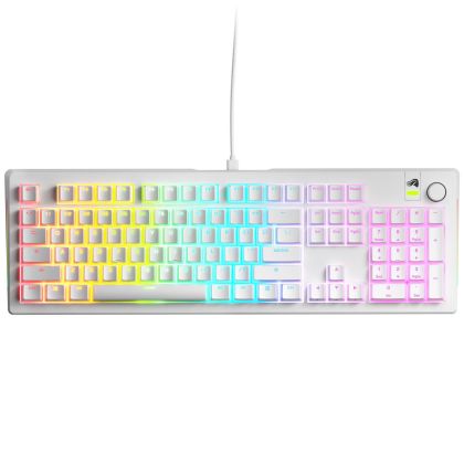 Gaming Mechanical keyboard Glorious GMMK 3 100% White - Fox Linear Switches