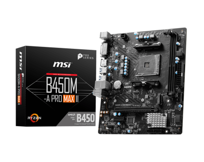 MSI B450M-A PRO MAX II