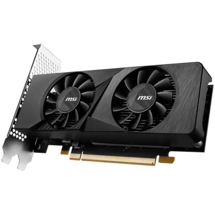 MSI Video Card Nvidia GeForce RTX 3050 LP 6G OC, 2x HDMI, 1x DP, DUAL FAN, ATX