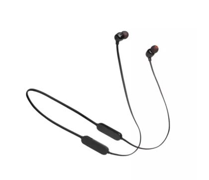 Слушалки JBL T125BT BLK Wireless in-ear headphones