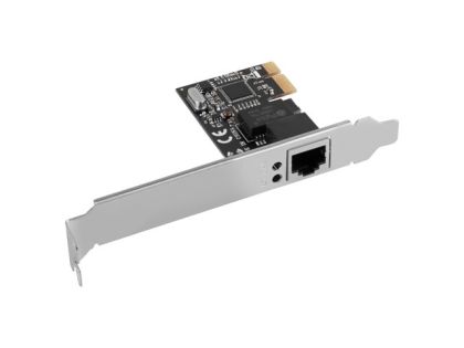 Network card Lanberg network interface card PCI-express gigabit ethernet RTL8111C low profile