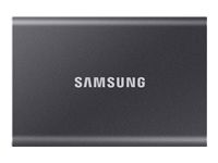 SAMSUNG Portable SSD T7 4TB extern USB 3.2 Gen 2 titan grey