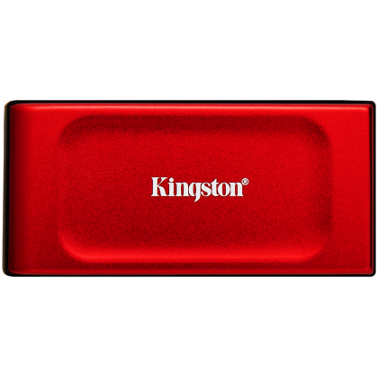 Kingston SSD 1TB XS1000 Red External USB 3.2 Gen 2 Portable Solid State Drive, EAN: 740617343748