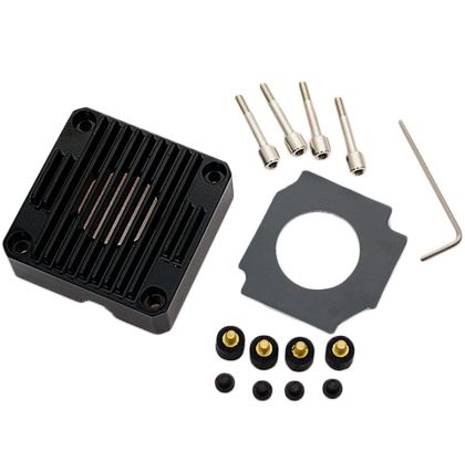 EK-DDC Heatsink Housing - Black, heatsink upgrade kit