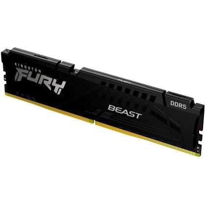 Kingston 8GB 4800MT/s DDR5 CL38 DIMM FURY Beast Black PnP, EAN: 740617325980