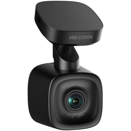 Hikvision FHD Dashcam F6 Pro, OV-05A20, 30 fps@1600P, H265, FOV 109°, GPS, ADAS supported, Voice command, micro SD up to 128 GB, built-in MIC and speaker, Wi-Fi, G-sensor, micro USB, 3.8m cable.