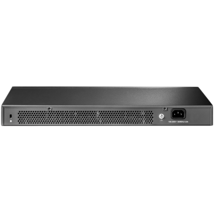 JetStream 24-Port Gigabit L2+ Managed Switch with 4 10G SFP+ slots, support SDN Controller, abundant L2/L2+ features, 1U rack mountable, full managed via web UI/CLI/Console/SSH/Telnet/SNMP.