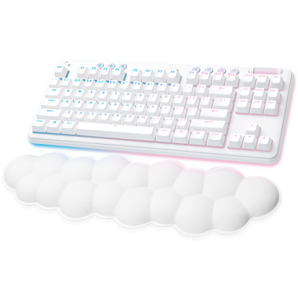 LOGITECH G715 TKL LIGHTSPEED RGB Wireless Gaming Keyboard - OFF WHITE - US INT'L - TACTILE