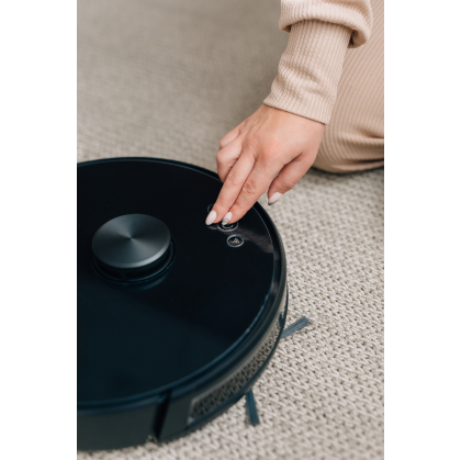 AENO Robot Vacuum Cleaner RC3S: wet & dry cleaning, smart control AENO App, powerful Japanese Nidec motor, turbo mode