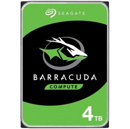 SEAGATE Desktop Barracuda 5400 4TB HDD 5400rpm SATA serial ATA 6Gb/s NCQ 256MB cache 89cm 3.5inch BLK