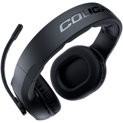 Cougar I HX330 I 3H250P50B.0001 I Headset I Stereo 3.5mm 4-pole and 3-pole PC adapter / Driver 50mm / 9.7mm noise cancelling Mic. / Black