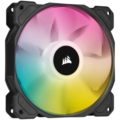 Corsair SP Series, SP120 RGB ELITE, 120mm RGB LED Fan with AirGuide, Single Pack, EAN:0840006636649