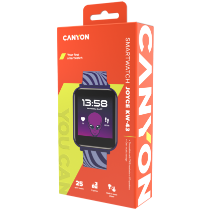 CANYON kids watch Joyce KW-43 DUAL BT Music Blue