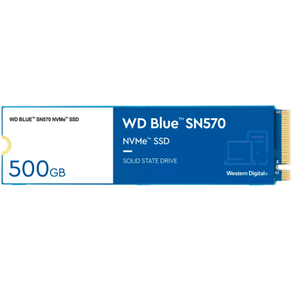 SSD WD Blue (M.2, 500GB, PCIe Gen3)