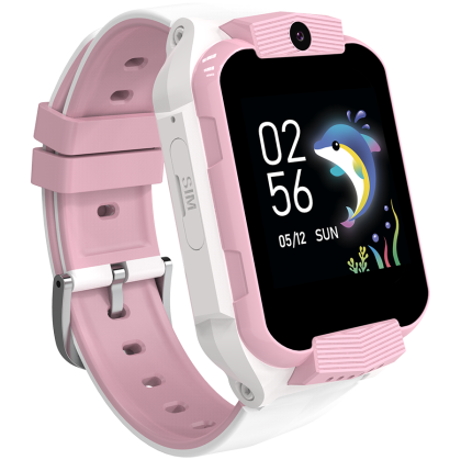 CANYON kids watch Cindy KW-41 4G Camera Music White Pink