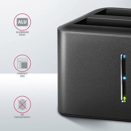 AXAGON ADSA-D25 USB 3.2 Gen 1 - 2x SATA 6G 2.5" SSD/HDD CLONE DUAL MINI dock