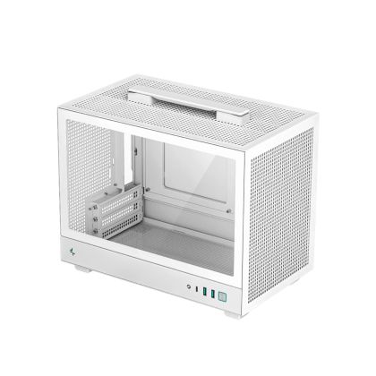 DeepCool кутия Case mini-ITX - CH160 WH