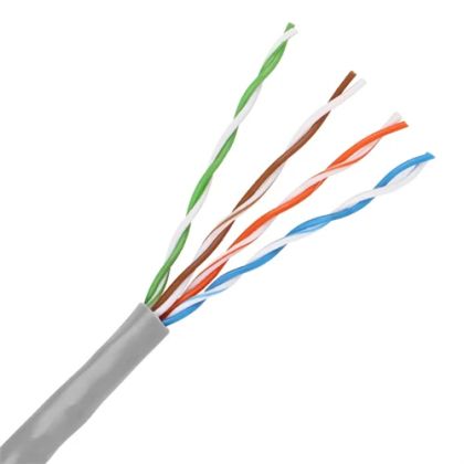 Cablu VCom Cablu UTP 4 perechi Cat5e 24AWG 305m - NC514-305