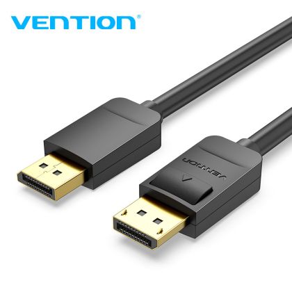 Vention Cable - Display Port v1.2 DP M / M Black 4K 1M - HACBF