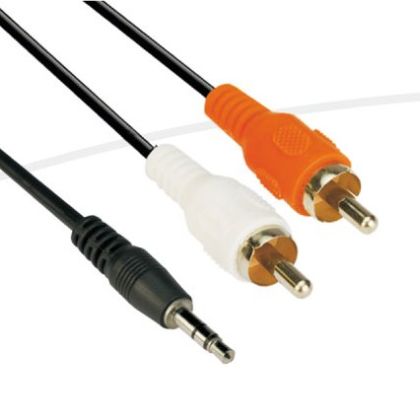 VCom 3.5mm Stereo M / 2x RCA M - CV212-1.8m