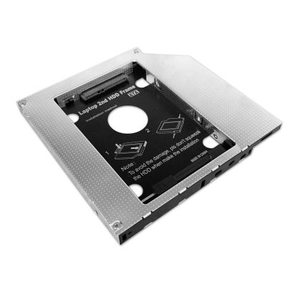 Makki Laptop Caddy 12.7mm SATA3 with LED/switch MAKKI-CADDY-127-LS