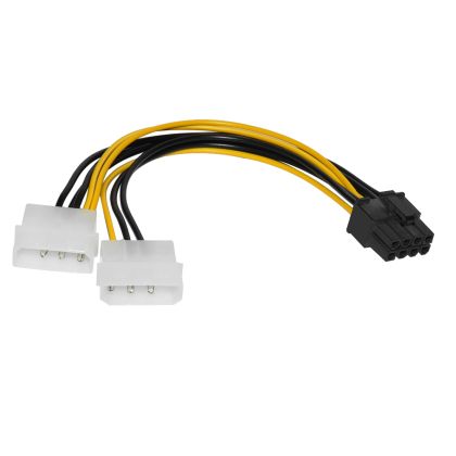 Makki Adaptör Adaptörü 2xMolex - 8pin PCI-E VGA - MAKKI-CE317-0.15m