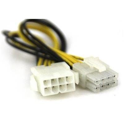 VCom Extension Cable 8pin EPS ATX - CE314-0.3m