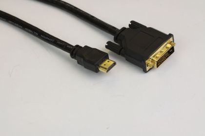 VCom Kablosu DVI 24+1 Çift Bağlantılı M / HDMI M - CG481G-3m