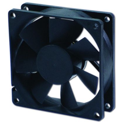 Evercool Fan 80x80x25 2Ball (1400 RPM) EC8025LL12BA