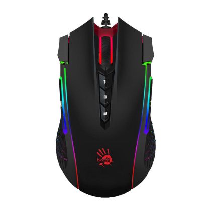 Gaming Mouse Bloody J90s, Optical, Wired, USB